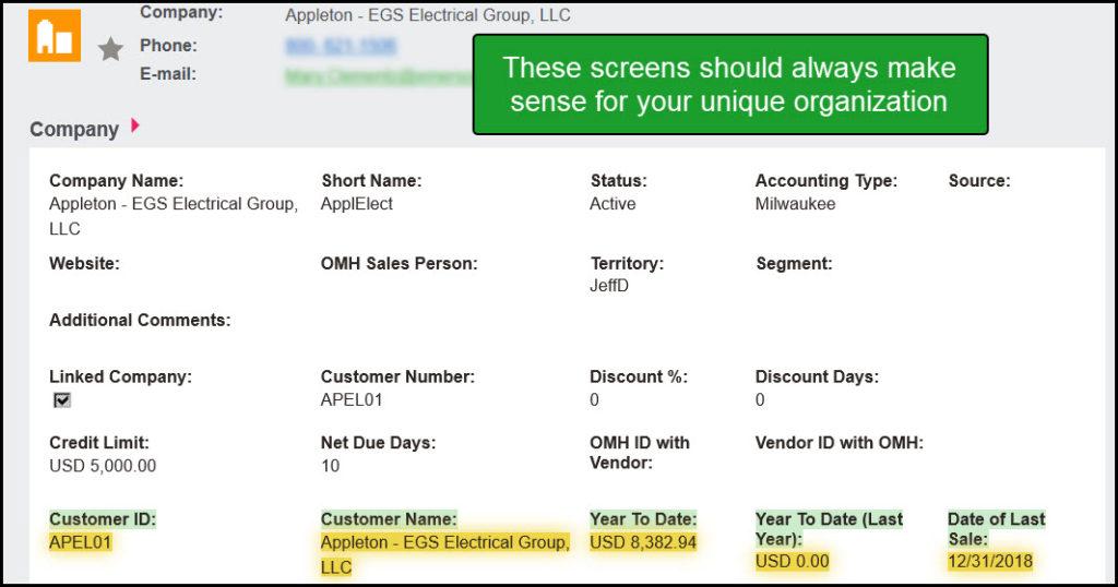 Contact Management within Sage CRM